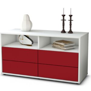 Lowboard Alia, Bordeaux (92x49x35cm)