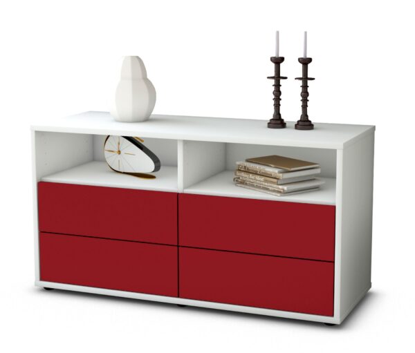Lowboard Alia, Bordeaux (92x49x35cm)