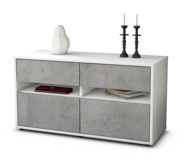 Lowboard Alice, Beton (92x49x35cm)