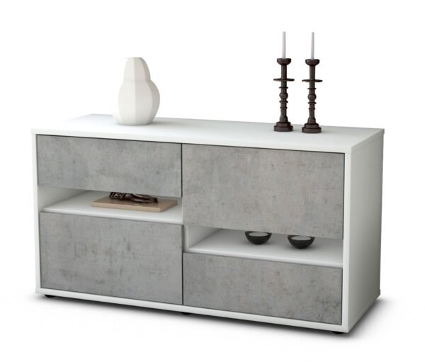 Lowboard Alina, Beton (92x49x35cm)