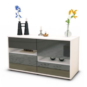 Lowboard Alina, Grau (92x49x35cm)