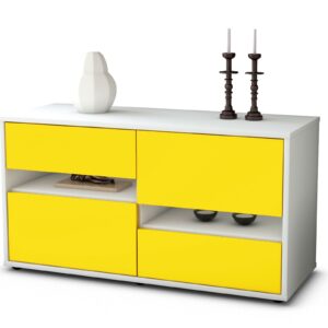 Lowboard Alina, Gelb (92x49x35cm)