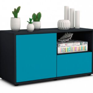Lowboard Adriana, Türkis (92x49x35cm)