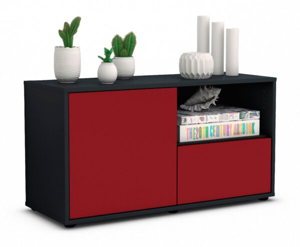 Lowboard Adriana, Bordeaux (92x49x35cm)