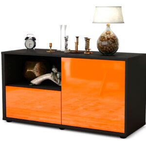 Lowboard Adrina, Orange (92x49x35cm)