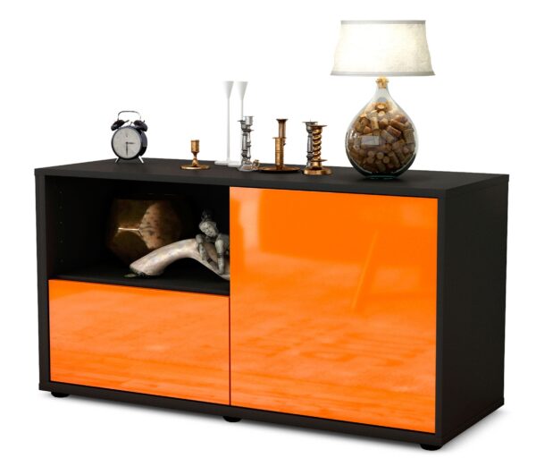 Lowboard Adrina, Orange (92x49x35cm)