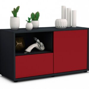 Lowboard Adrina, Bordeaux (92x49x35cm)