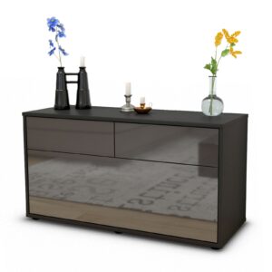 Lowboard Agnese, Grau (92x49x35cm)