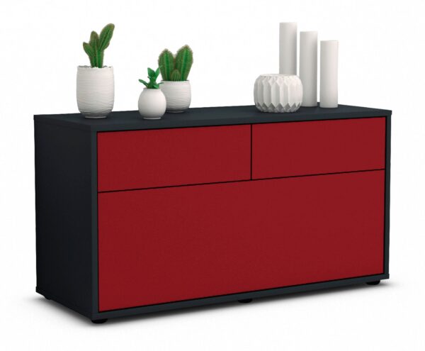 Lowboard Agnese, Bordeaux (92x49x35cm)
