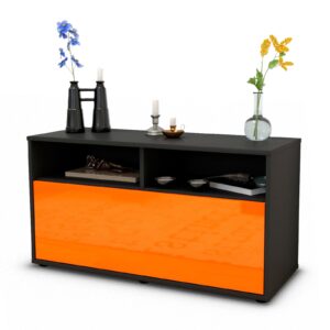 Lowboard Agostina, Orange (92x49x35cm)