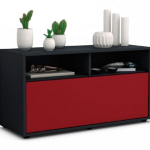 Lowboard Agostina, Bordeaux (92x49x35cm)