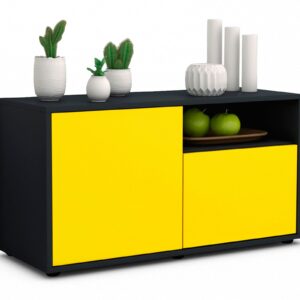 Lowboard Ajda, Gelb (92x49x35cm)