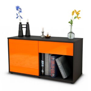 Lowboard Alberina, Orange (92x49x35cm)