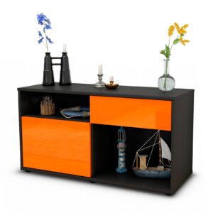 Lowboard Alecia, Orange (92x49x35cm)
