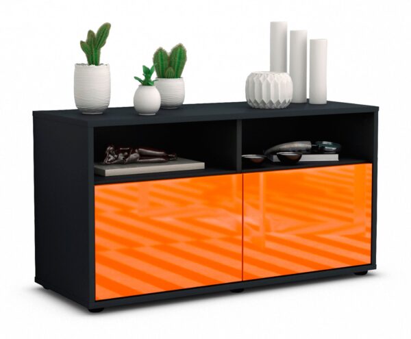 Lowboard Alegra, Orange (92x49x35cm)