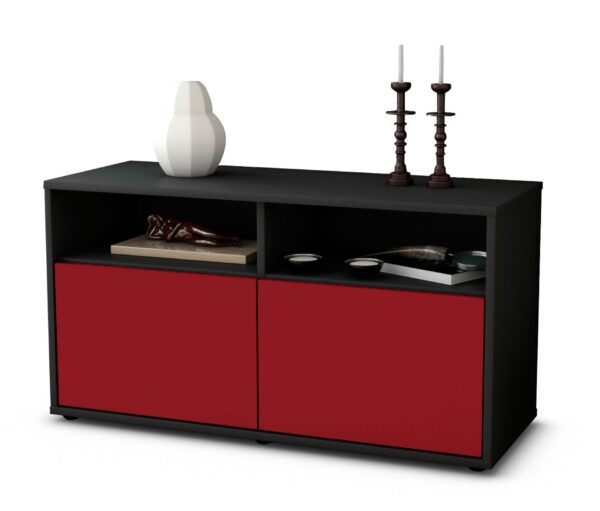 Lowboard Alegra, Bordeaux (92x49x35cm)