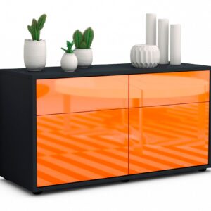 Lowboard Alena, Orange (92x49x35cm)