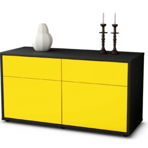 Lowboard Alena, Gelb (92x49x35cm)