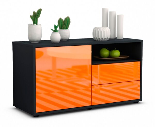 Lowboard Alessia, Orange (92x49x35cm)