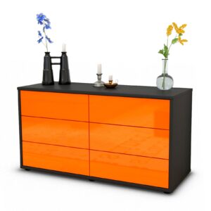 Lowboard Alfonsa, Orange (92x49x35cm)
