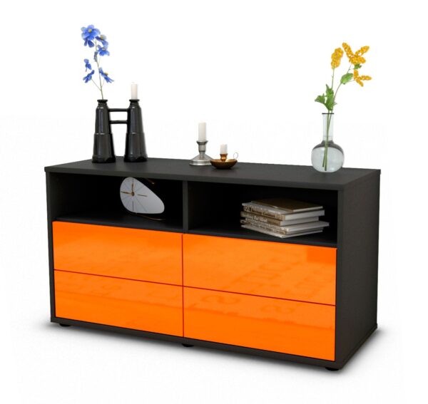 Lowboard Alia, Orange (92x49x35cm)