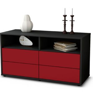Lowboard Alia, Bordeaux (92x49x35cm)