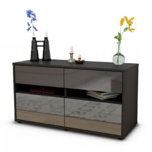 Lowboard Alice, Grau (92x49x35cm)
