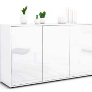 Sideboard Delia, Weiß (136x79x35cm)