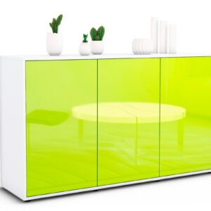 Sideboard Delia, Grün (136x79x35cm)