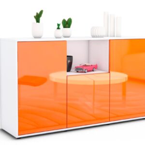 Sideboard Demetria, Orange (136x79x35cm)