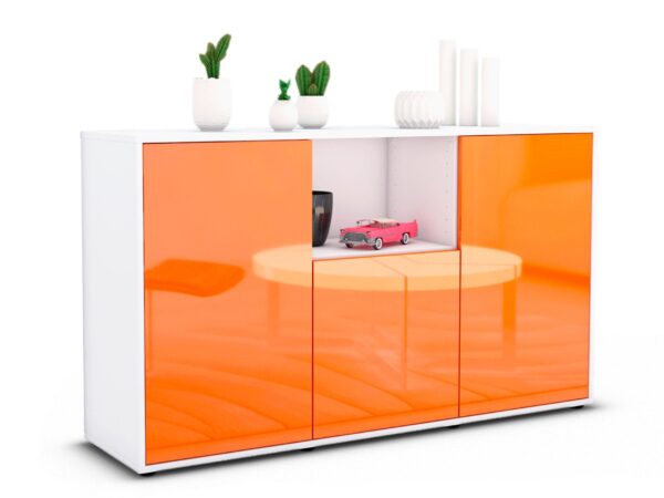 Sideboard Demetria, Orange (136x79x35cm)