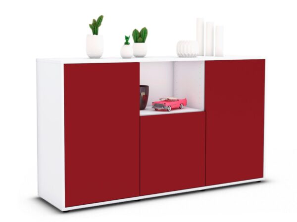 Sideboard Demetria, Bordeaux (136x79x35cm)