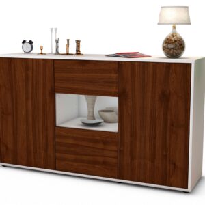 Sideboard Denise, Walnuss (136x79x35cm)