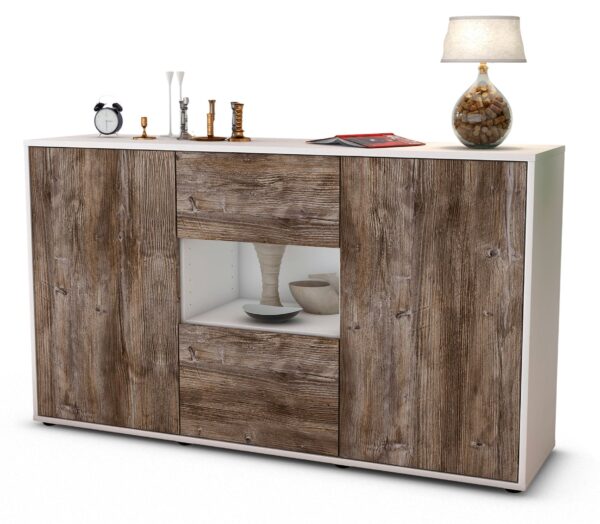 Sideboard Denise, Treibholz (136x79x35cm)
