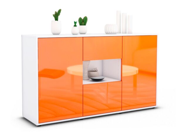 Sideboard Denise, Orange (136x79x35cm)
