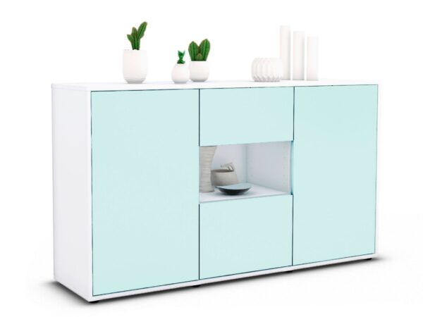 Sideboard Denise, Mint (136x79x35cm)