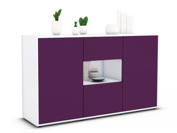 Sideboard Denise, Lila (136x79x35cm)