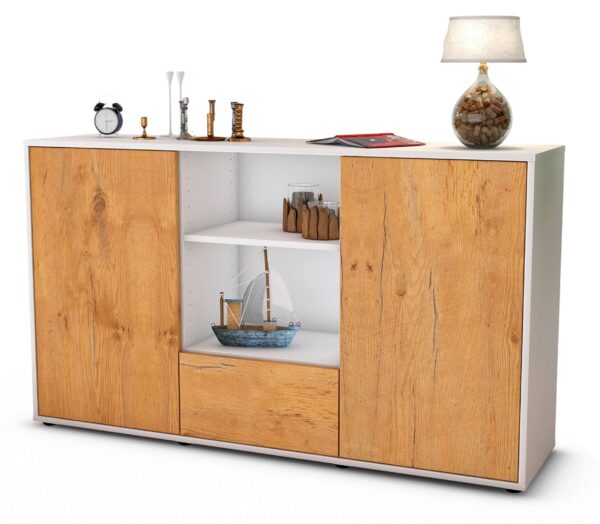 Sideboard Desideria, Eiche (136x79x35cm)