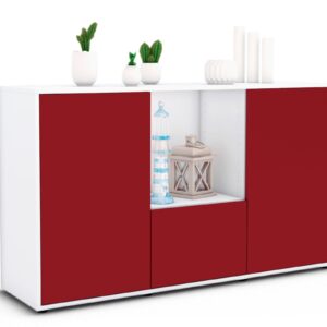 Sideboard Dhonna, Bordeaux (136x79x35cm)