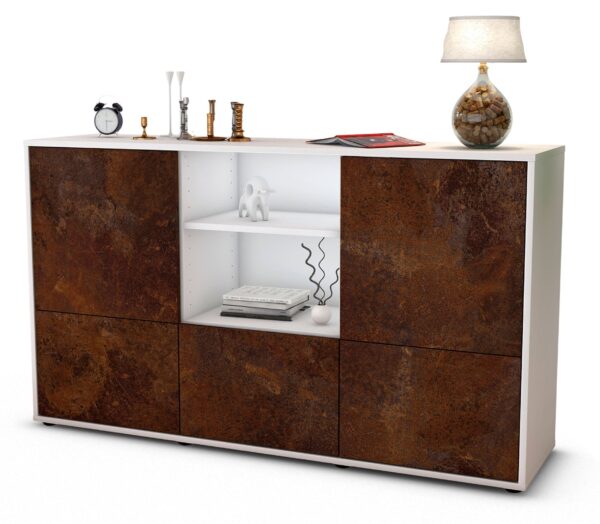 Sideboard Diellza, Rost (136x79x35cm)