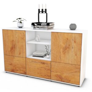 Sideboard Diellza, Eiche (136x79x35cm)