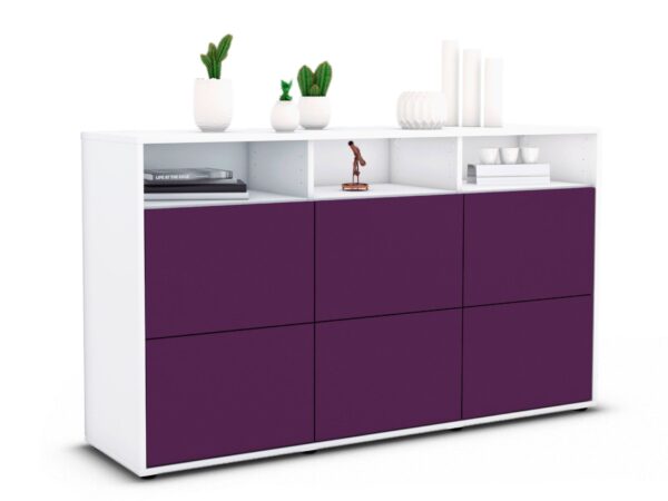 Sideboard Dilara, Lila (136x79x35cm)