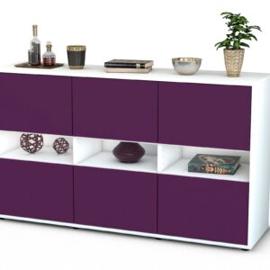 Sideboard Diletta, Lila (136x79x35cm)