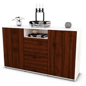 Sideboard Dimphi, Walnuss (136x79x35cm)