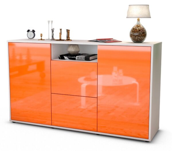 Sideboard Dimphi, Orange (136x79x35cm)