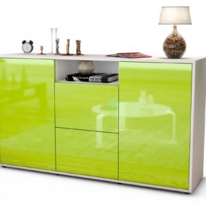 Sideboard Dimphi, Grün (136x79x35cm)