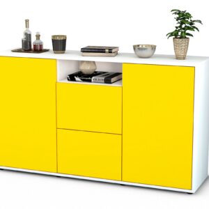 Sideboard Dimphi, Gelb (136x79x35cm)