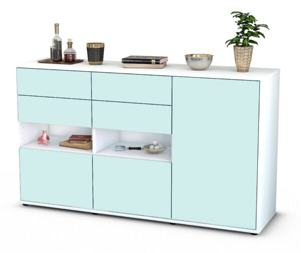Sideboard Domi, Mint (136x79x35cm)