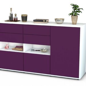 Sideboard Domi, Lila (136x79x35cm)