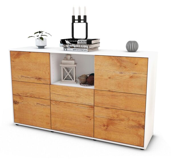 Sideboard Dominika, Eiche (136x79x35cm)
